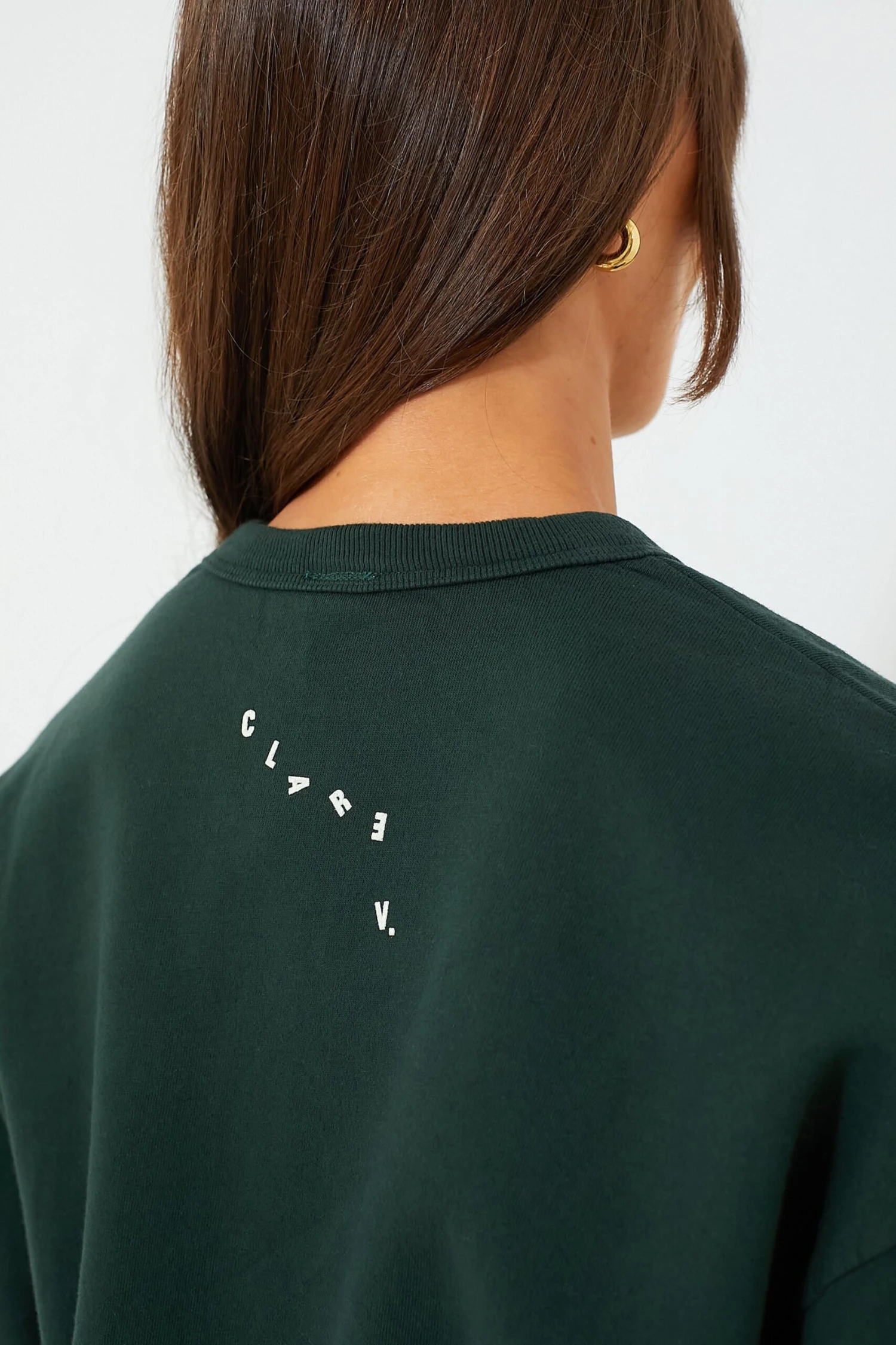 Forest Oversized Oui Sweatshirt 7 Forest Oversized Oui Sweatshirt - Image 5