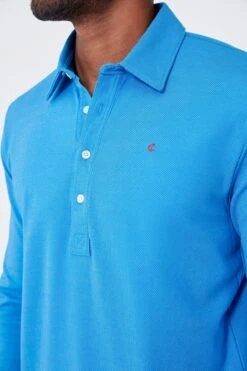 French Blue Jacquard Long Sleeve Range Polo -Loeffler Cloth Shop kClzFVPomI8Nmz0ByZfaP0XSGeuJ0d16 1 ea0982b8 851d 4e21 acd3 284f3a401e11