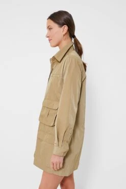 CYNTHIA ROWLEY Khaki Backpack Dress -Loeffler Cloth Shop kH9oazCGpuhHS5cnMOeIfmoO4KU3kbCr 1