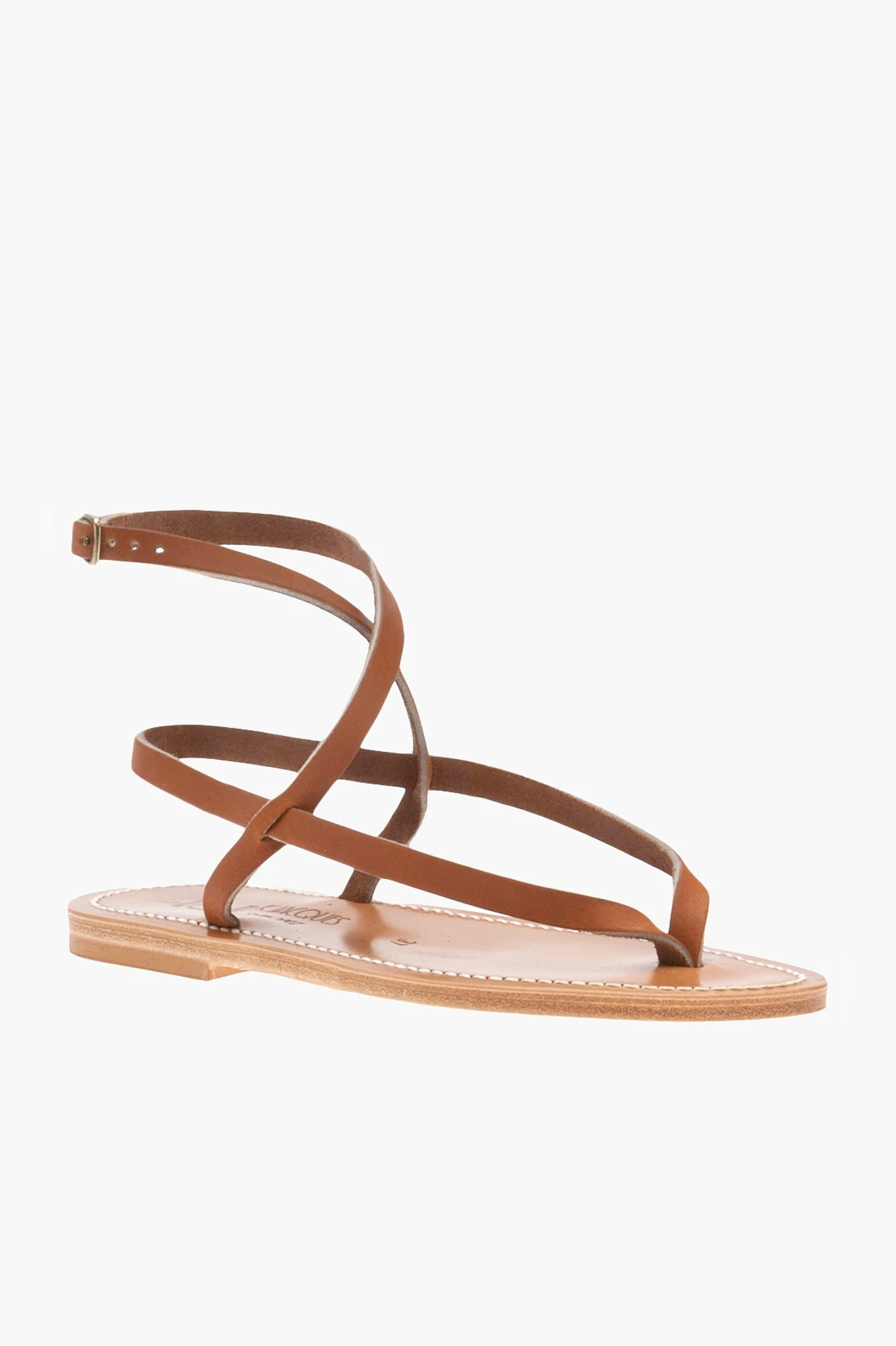Natural Leather Delta Sandals 3 Natural Leather Delta Sandals