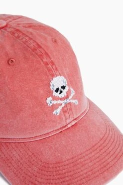 Nantucket Red Jolly Roger Needlepoint Hat -Loeffler Cloth Shop kKq097fSk7ZhLOfL474qr70lcyQGC7gA 1