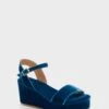 Indigo Girasol Velvet Platform Heels -Loeffler Cloth Shop kUMEX3bwRHoMlZlL0gbaVHW9aDwta1yO 1