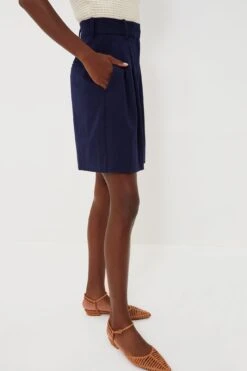 Staud Navy Long Luisa Shorts -Loeffler Cloth Shop kcty7Qae5DuTiJMQaMrItQJadQsJ6VA0 1