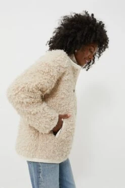 Natural And Olive Reversible Polar Bear Jacket -Loeffler Cloth Shop khF9gHbW9yjSWFWAQaBf6xw6gMvQsFNW 1