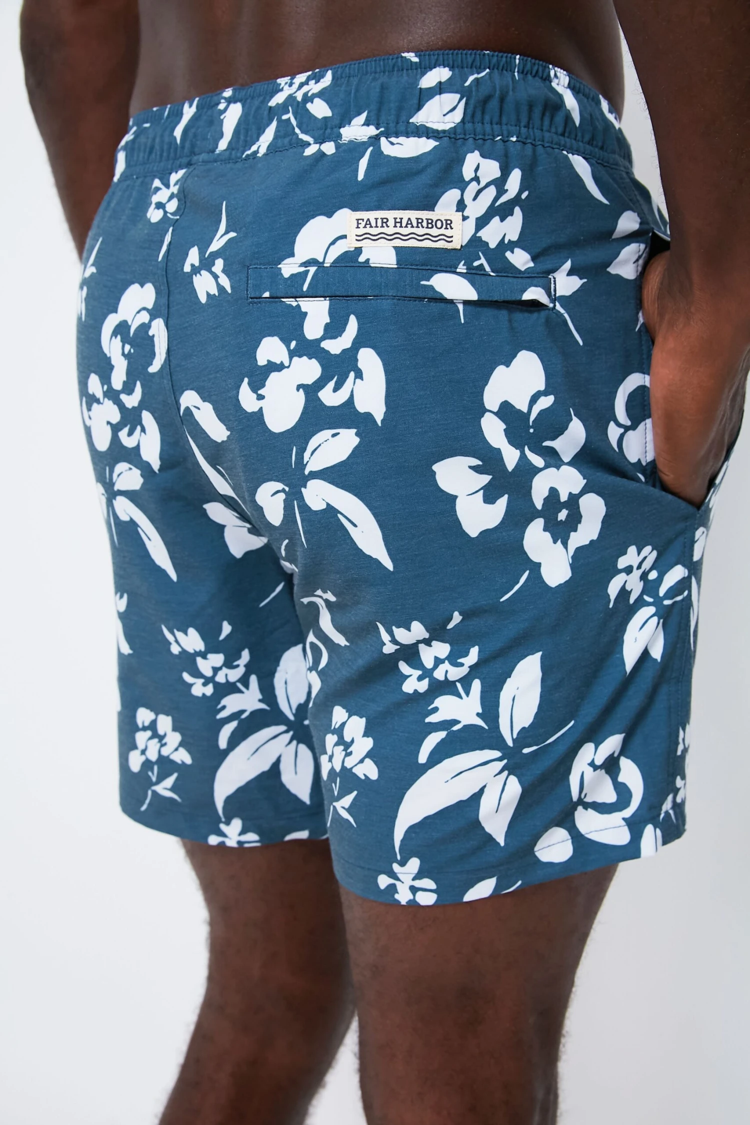 Navy Floral Bayberry Trunks 6 Navy Floral Bayberry Trunks - Image 4