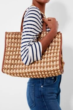 Loeffler Randall Natural Brown Crochet Pia Tote -Loeffler Cloth Shop ksllZLLJiDlwa7cADROo3l3DrLFIyS2g 1
