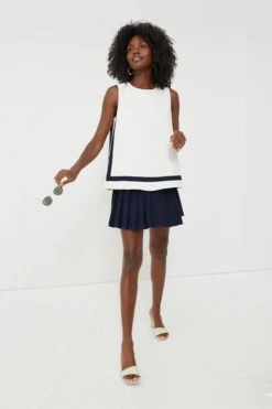 Navy Stripe Tyler Top -Loeffler Cloth Shop kv5fOuUAFwXrvp4Ns2332fbiiH11D2aL 1