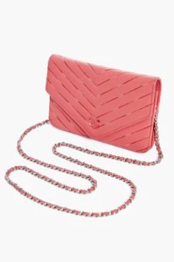 CHANEL Pink Gradient Chevron Wallet On Chain -Loeffler Cloth Shop kxpojG4MmIe7QD3MiySLIEKWPxETfX2n 1