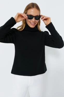 Black Palmer Puff Sleeve Turtleneck -Loeffler Cloth Shop lEkAXV1ljrKFViA8QYFds4W5neEBcqC3 1