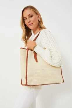Natural Tan Brixley Tote -Loeffler Cloth Shop lFxx6ZlpdBp2v0aqjgu0rnioYAhpEqg4 1