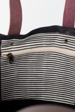 Slate Waxed Commuter Tote -Loeffler Cloth Shop lGMOT7gQO1jG2AIEaqRoczRLWhM1FGwS 1