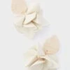 Cream Silk And Leather Orchid Earring -Loeffler Cloth Shop lYGCe7c35WMdYhg3PUiVNE505bR5aAqy 1