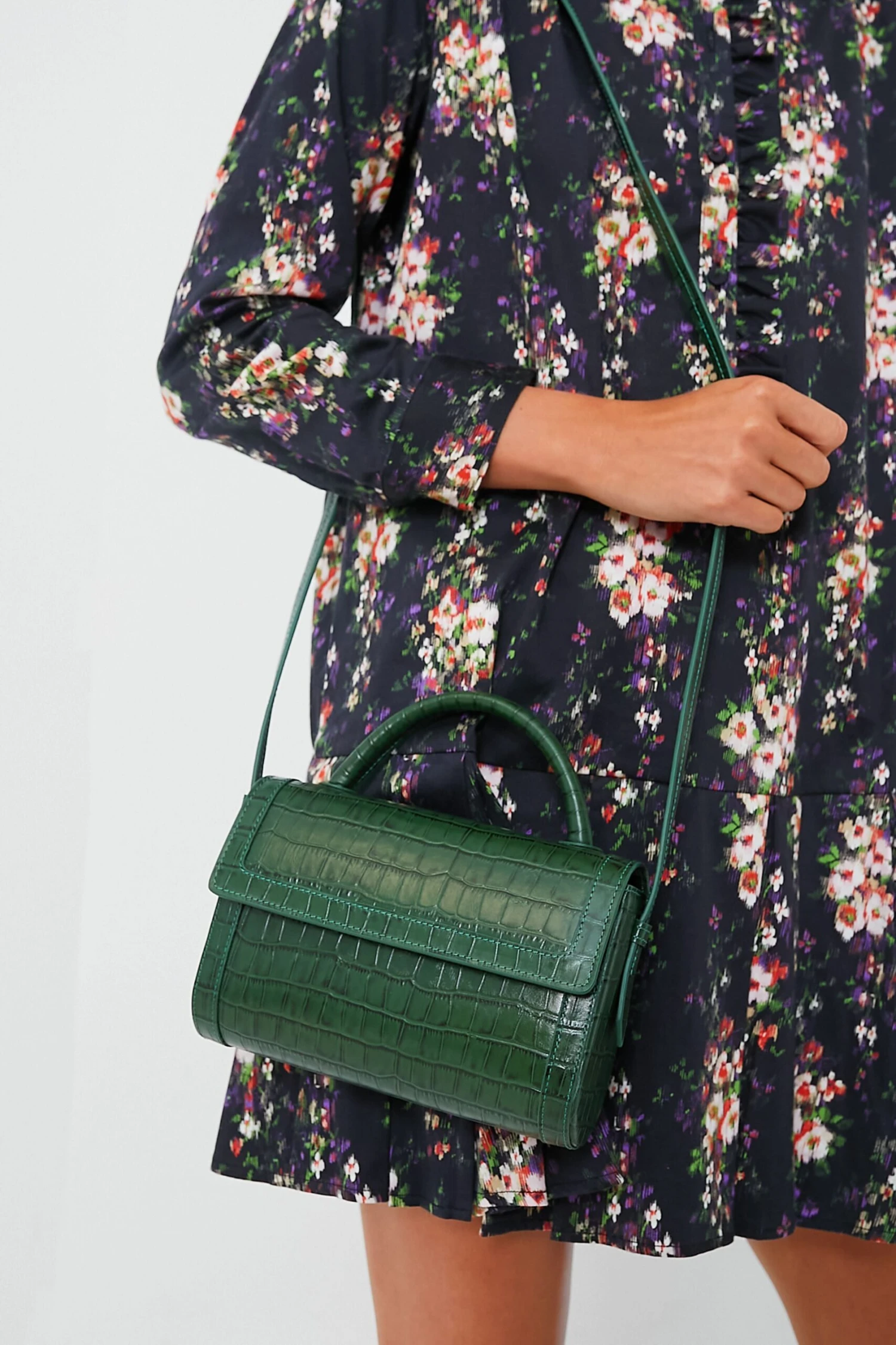 Exclusive Green Croc Crossbody 6 Exclusive Green Croc Crossbody - Image 4