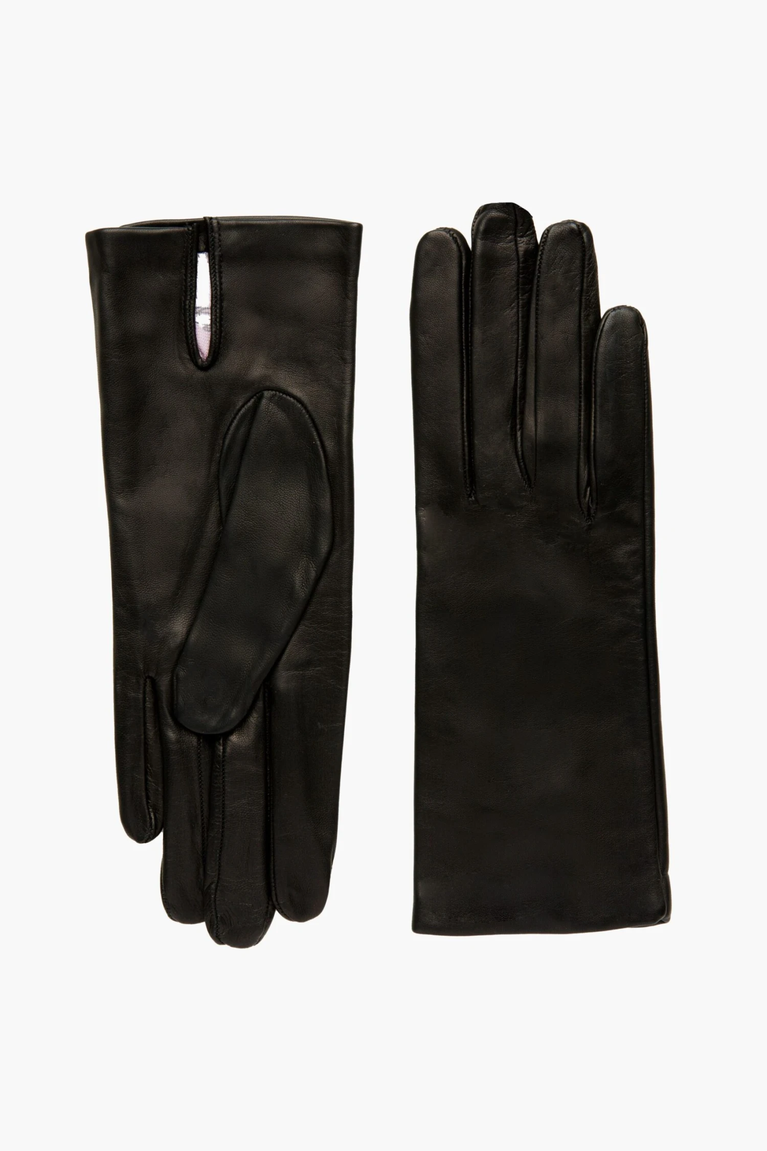 Black Leather Gloves 3 Black Leather Gloves