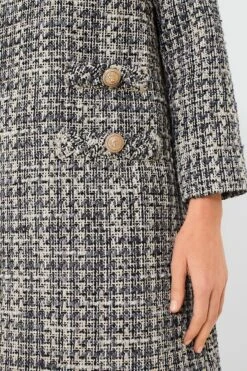 Smoke And Mirrors Long Sleeve Tweed Jackie Dress -Loeffler Cloth Shop lqLdwMHmEnKZDDoV4C7G0a3FPg0H68mV 1