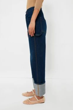 Veronica Beard Dusted Oxford Dylan High Rise Straight Leg With Cuff -Loeffler Cloth Shop lt5b7f13B2LLGQqPfiFI7lBpVd8NZ5E7 1