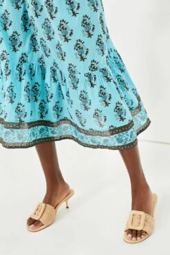 Tropical Turquoise Bouquet Salty Paloma Caftan -Loeffler Cloth Shop m5zXYJfsnBHCd02xpyZqPEz1pjUURIzA 1