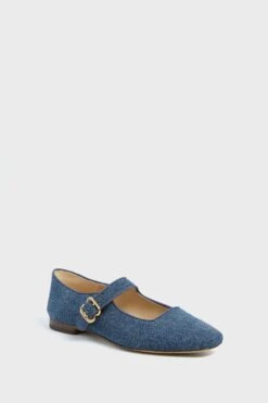 Sam Edelman Summer Denim Twill Michaela Flats