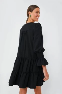 Black Crepe Kenzo Dress -Loeffler Cloth Shop mAzx4WIsUWAbd9svgtnSaWzitflEYgBu 1