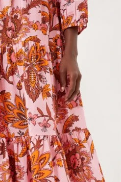 Sunset Chintz Long Sleeve Salty Paloma Caftan -Loeffler Cloth Shop mKSB1ELZc7AfvTMCoTgkL2E2WEmwSrWV 1