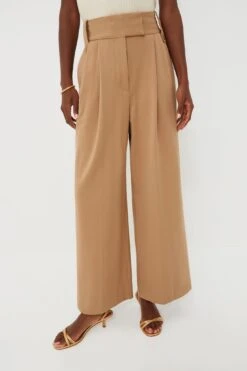 Staud Camel Ruth Pant