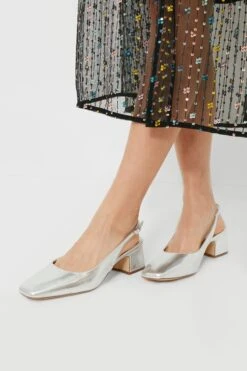 Sam Edelman Soft Silver Terra Heels -Loeffler Cloth Shop mOaSg4qUN6Mm53XAwNLHzsEcBl9maojT 1