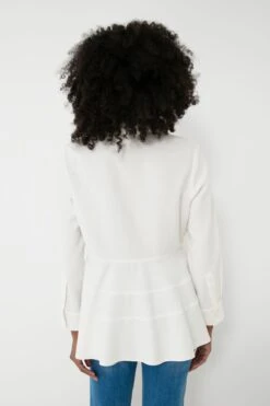 White Ashlen Blouse -Loeffler Cloth Shop mPyGpxZc20W6UI9ODzgyctXMjO6FHX4v 1