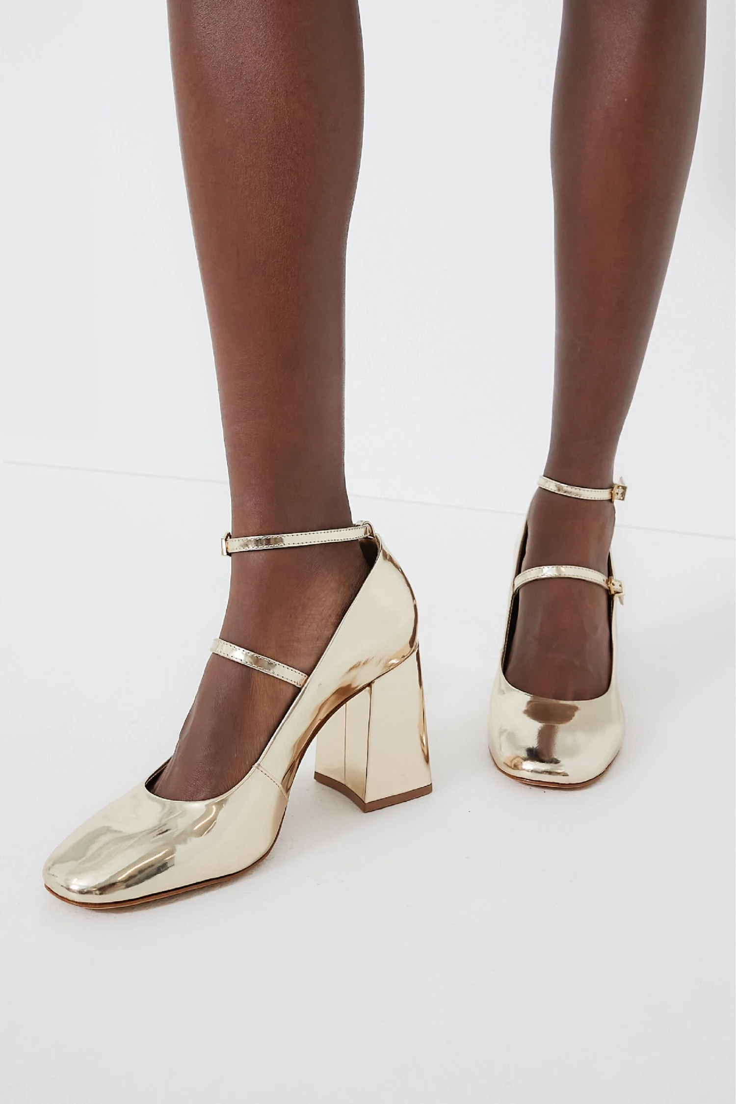 Schutz Gold Dorothy High Heels 5 Schutz Gold Dorothy High Heels - Image 3