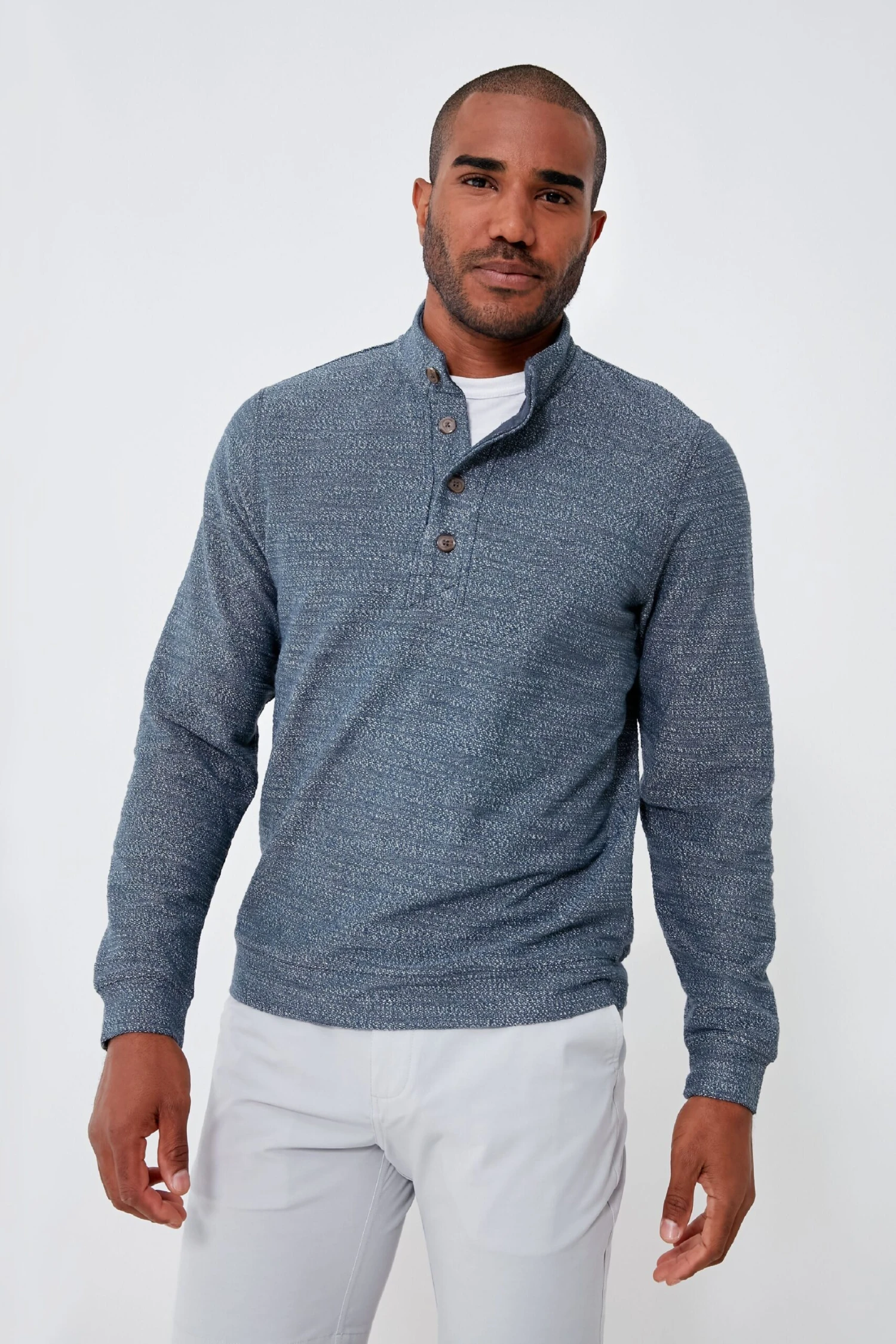 Marine Layer India Ink Clayton Knit Pullover 3 Marine Layer India Ink Clayton Knit Pullover