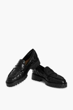 Black Quilted Leather Signe Loafers 9 Black Quilted Leather Signe Loafers -Loeffler Cloth Shop ms2QF8cOx5rtnRUuvfxHfPYo1Gnr9ad1 1