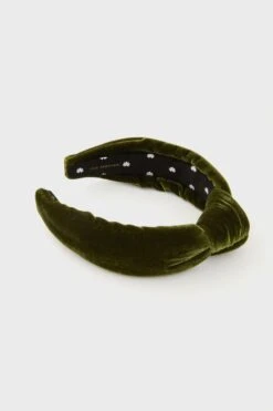 Alpine Velvet Knotted Headband -Loeffler Cloth Shop nHAEOhvfO5TGp6Ro9s1R8UoyE2MnFQrJ 1