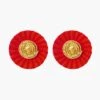Red Iraca Studs -Loeffler Cloth Shop nWEVFEh7PMuzgf2p1XeFhIYmEiIktJIt 1