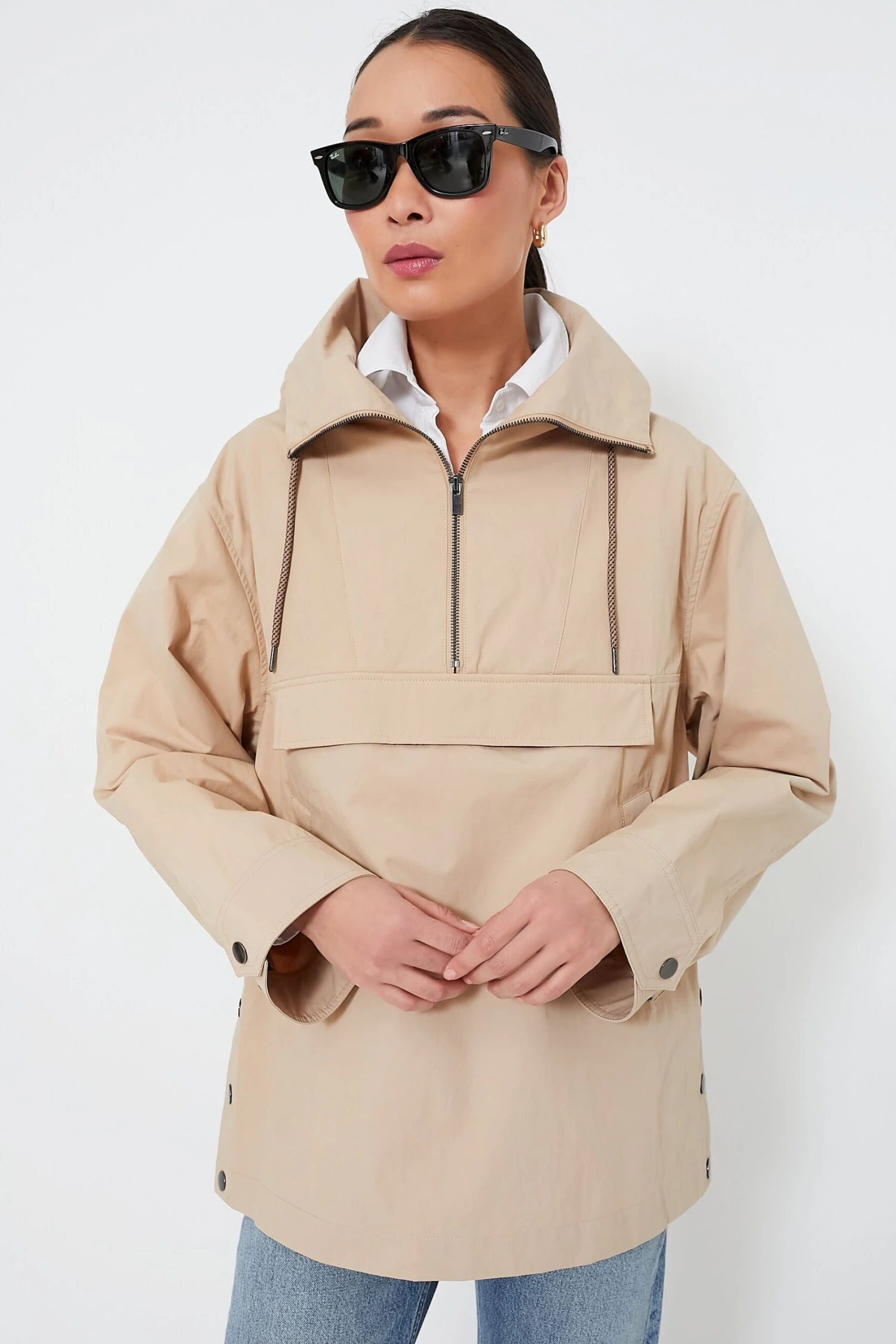 Ba&sh Beige Mike Parka 3 Ba&sh Beige Mike Parka