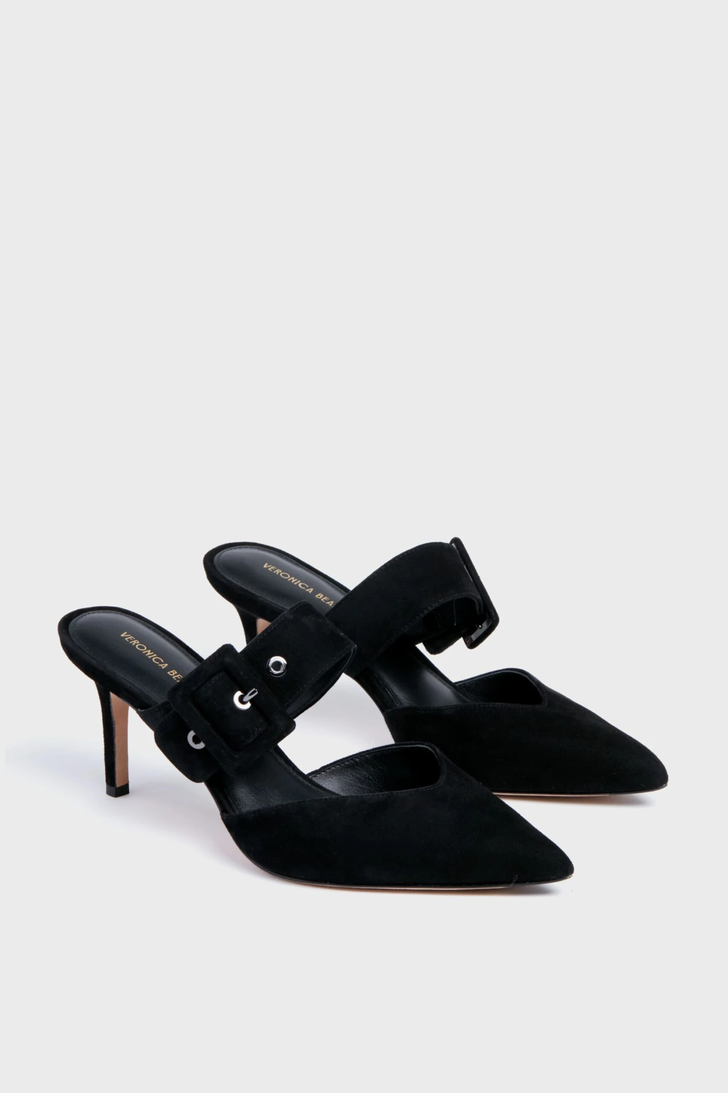 Veronica Beard Black Linley Heels 5 Veronica Beard Black Linley Heels - Image 3