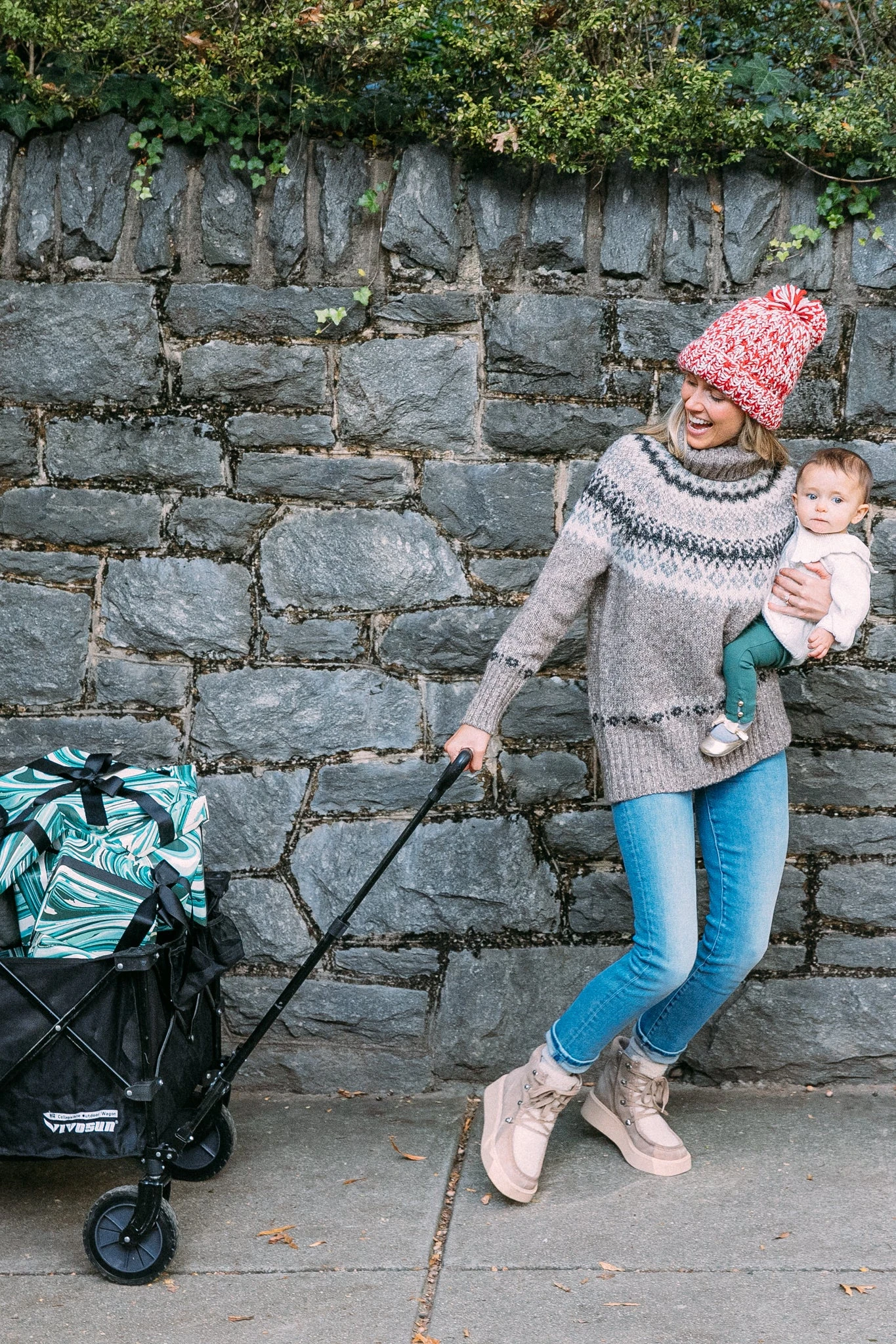 Oatmeal Combo Apres Ski Fairisle Turtleneck 9 Oatmeal Combo Apres Ski Fairisle Turtleneck - Image 7