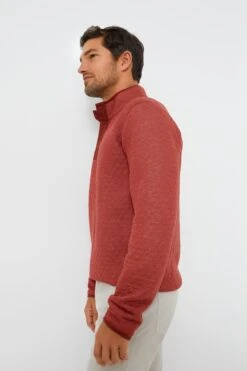 Marine Layer Henna Vintage Khaki Corbet Reversible Pullover -Loeffler Cloth Shop nzsn138nXLd2GhNalbAv42OVLv2jLCJb 1