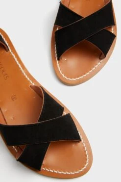 Black Loriane Sandals -Loeffler Cloth Shop o06SFHjb1uCO7spD44B2EbFFkoNwKuBv 1