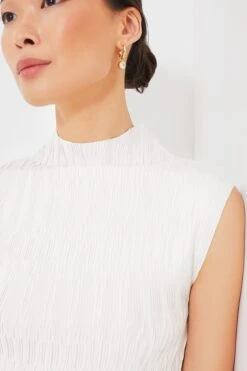 Veronica Beard Off White Foxe Top -Loeffler Cloth Shop oQeT14dIaZMYQmr9Gv1cuecPVYbT4sLq 1