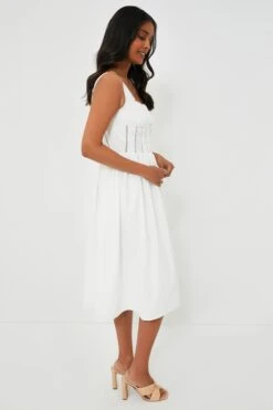 White Giada Midi Dress -Loeffler Cloth Shop ocqyBIYZHSv7maYxVplOr0CvCINz3xQo 1
