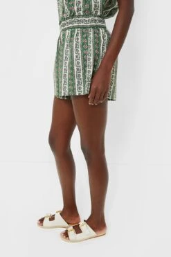 Fern And Floral Stripe Jolie Shorts -Loeffler Cloth Shop omKxMVwkeHsOwovJ1dC30JsDM36rKwHS 1