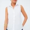 White Sleeveless Essentials Shirt -Loeffler Cloth Shop oy3qHwxYGMZK6Cmp6YkGYNAlPdgc0Ejd 1
