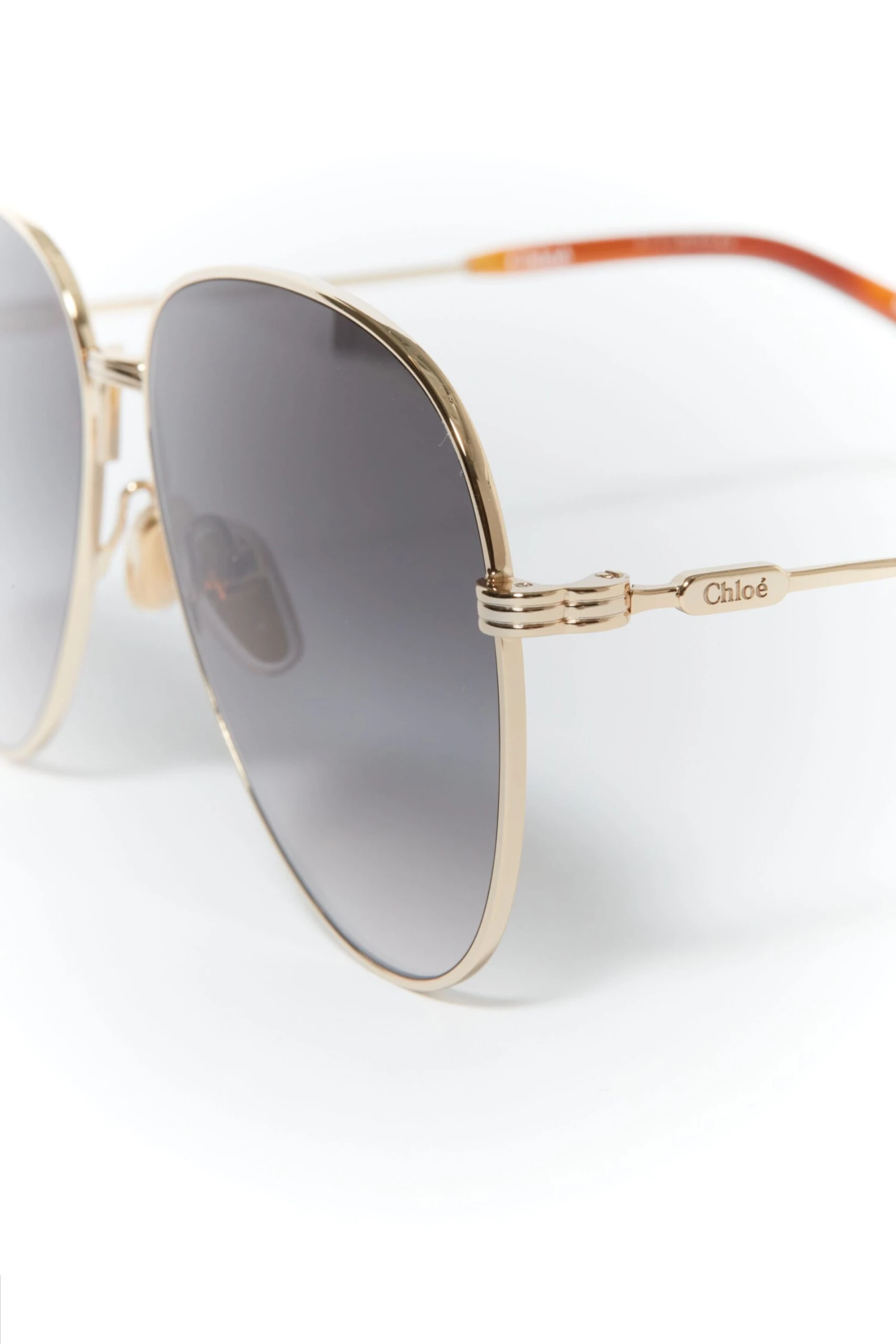 Chloé Gold Faith Aviator Sunglasses 7 Chloé Gold Faith Aviator Sunglasses - Image 5