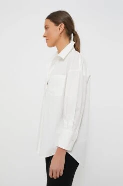 ANINE BING White Mika Shirt -Loeffler Cloth Shop pE3TC50ZIWqox8c0Dead1KQ2B6QuXoQI 1