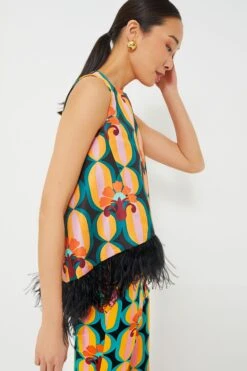 Arcturus La Scala Top With Feathers -Loeffler Cloth Shop pFbCrP5rLCAsqU6rChsWDO10iH7mlNFY 1