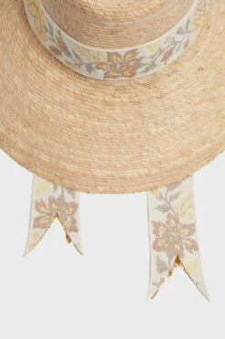 Exclusive Ivory Jacquard Wildflower Hat -Loeffler Cloth Shop pSU7PI8PtWVrdb0lDKa78VKrwqLjS5Bm 1