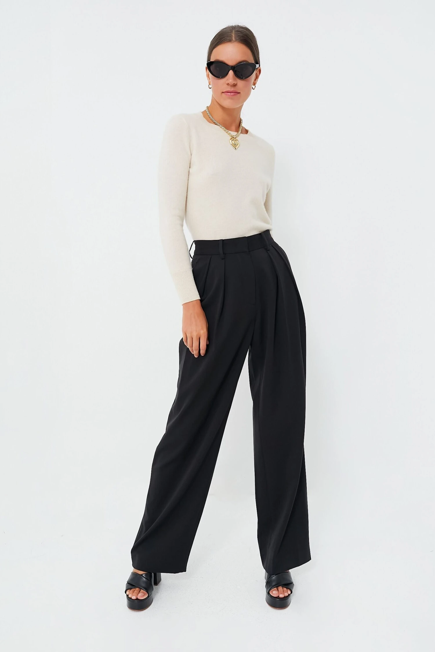 Staud Black Luisa Pant 4 Staud Black Luisa Pant - Image 2