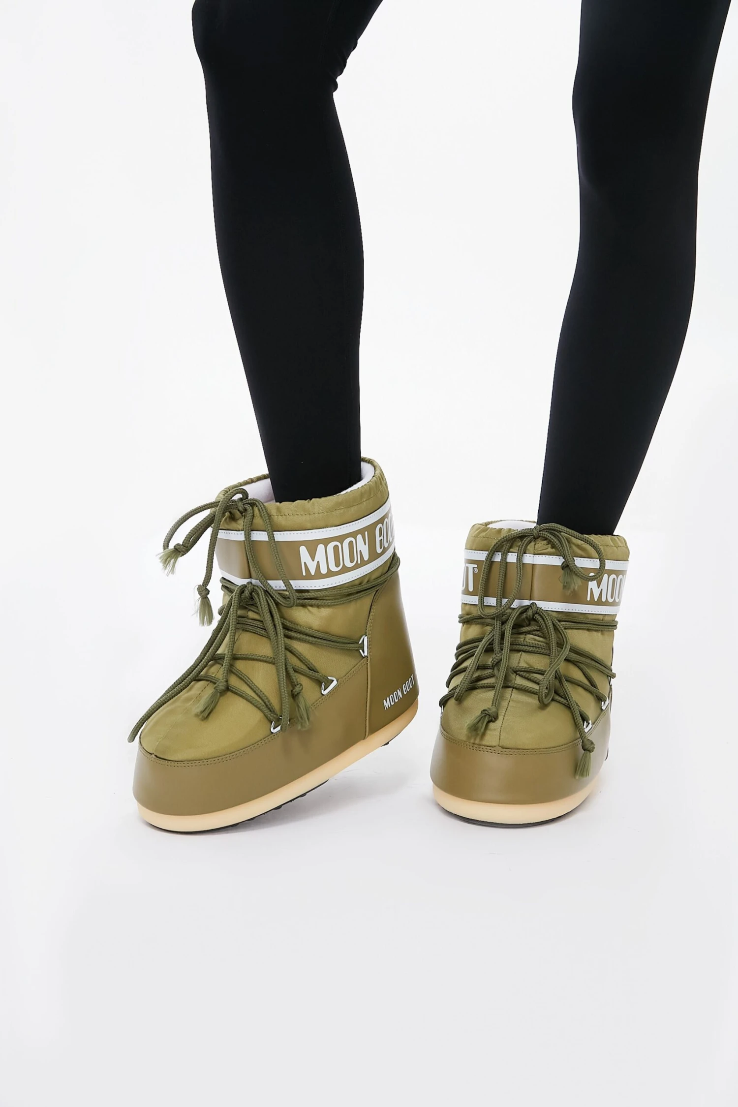 Moon Boot Khaki Icon Low Nylon 4 Moon Boot Khaki Icon Low Nylon - Image 2