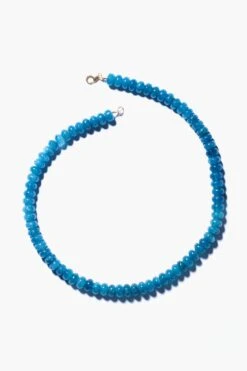 Peacock Blue Angelite Candy Necklace -Loeffler Cloth Shop q4J4mNtxz2HySMXmAj5dhVNABmjxb9DE 1