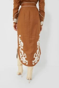 Tobacco Ruby Applique Skirt -Loeffler Cloth Shop q9feo0JZWRvMNeDdxXQa23oruwSi0Ph2 1