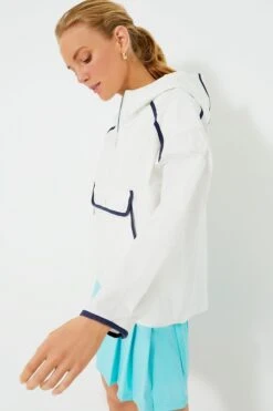 White Water Repellant Edwards Anorak -Loeffler Cloth Shop qQDUxa7ulZyiPyXwgGSAtpo1nlWBHwC0 1